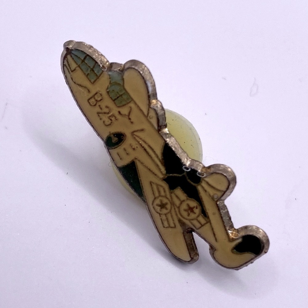 United States North American Aviation B-25 Mitchell Bomber Army Pin
